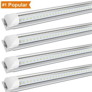 Đèn LED JESLED hình chữ V bằng nhôm 12W-90W, dài 2ft, 3ft, 4ft, 5ft, 6ft, 8ft, đèn tuýp tích hợp T8, đèn LED nối được 8ft - Product Image 1