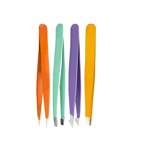 Pinces à épiler professionnelles en acier inoxydable pour extensions de cils, fournitures pour salons de beauté, fabriquées au Pakistan - Product Image 5