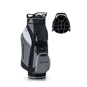 Sac de golf imperméable à 14 compartiments avec housse de pluie - Product Image 1