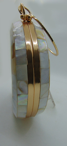 Pochette de soirée ovale élégante en nacre, nouveau style, personnalisable, très tendance pour femme - Product Image 5