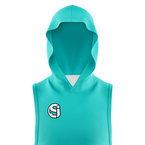 Hoodies sans manches pour hommes, vente en gros, hiver, fitness, respirants, 300g, design uni brodé, pour hommes - Product Image 2