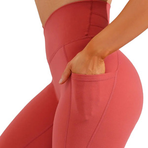 Leggings Casuales de Poliéster de Cintura Media para Mujer, de Alta Calidad, Color Sólido, Ligeros, de Secado Rápido, Transpirables y Ecológicos 2026 - Product Image 4