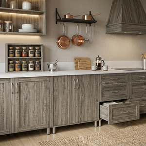 Modern 2104 Multi Use <b>Kitchen</b> <b>Storage</b> Cabinet Wood Double Door Pantry Sideboard Buffet Console <b>Cupboard</b> Organizer - Product Image 1