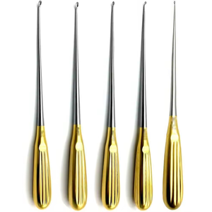 High-Grade Stainless-Steel <b>Dental</b> Manual Power Source Sharp Bone Curettes with CE ISO Quality Certification Narham Enterprises - Product Image 2