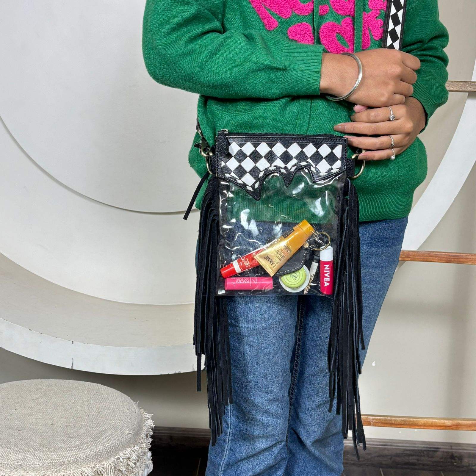 ลายตารางหมากรุกขาวดำ