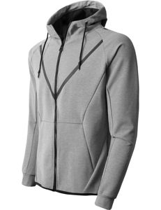 Sudadera con capucha negra de invierno 100% algodón grueso, unisex, venta al por mayor en Pakistán, logotipo personalizado, para hombre, extragrande, con forro de terciopelo. - Product Image 4