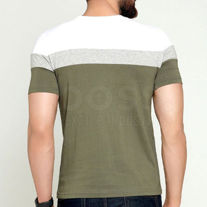 เสื้อยืดผู้ชายมีสไตล์พร้อมวัสดุที่ระบายอากาศได้ดี เสื้อยืดผู้ชายสำหรับแฟชั่นประจำวันและการแต่งกายที่สบายๆ - Product Image 3