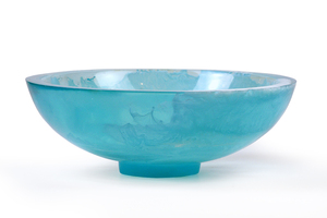 Premium Ocean Wave <b>Epoxy</b> Resin Bowl Handmade Artistic Serving & Decorative Centerpiece Bowl for <b>Coffee</b> <b>Table</b>, Kitchen, Dining - Product Image 5