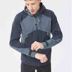 Chaqueta Impermeable para Senderismo y Escalada, Cortavientos Informal para Exteriores con Cierre de Cremallera - Product Image 6