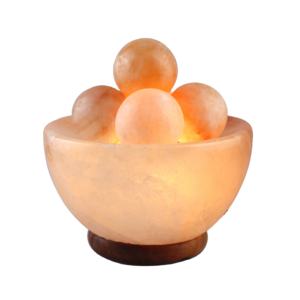 Cuencos de Sal del Himalaya Redondos Decorativos con Forma de Roca y Trozos Naturales, Lámpara de Cuenco de Sal, Venta al por Mayor 2026 - Product Image 1