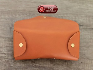 Rustic Full Grain Leather Sunglasses Pouch Heavy Duty Travel Eyewear Cover Custom Logo Available LGC-0135 - Product Image 4