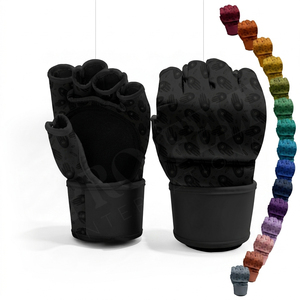 Guantes de Sparring MMA sin Dedos, con Diseño Personalizado, para Entrenamiento, Fitness, Protección de Manos, Gimnasio, Boxeo, Hechos a Medida - Product Image 1