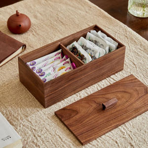 Plateau de rangement pour fruits secs en bois de haute qualité pour la présentation sur les tables à la maison, à l'hôtel et au restaurant, disponible au meilleur prix du marché - Product Image 5