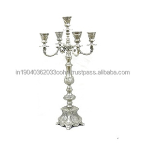 Candelero de mesa de Metal de diseño único para el hogar y el Hotel, candelabro de Metal decorativo, decoración del hogar - Product Image 3
