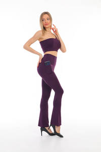 Conjunto de Yoga para Mujer, Talla Grande, Sólido, de Alta Calidad, Transpirable, Cómodo, Ropa Deportiva para Gimnasio, Ropa de Yoga sin Costuras, Personalizada - Product Image 4