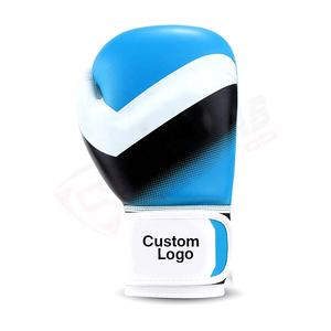 Top-Design 2026 Gants de boxe Patchworks en cuir-Sacs de frappe de couleur Entraînement Arts martiaux Gants de boxe personnalisés MMA-Fighting - Product Image 5