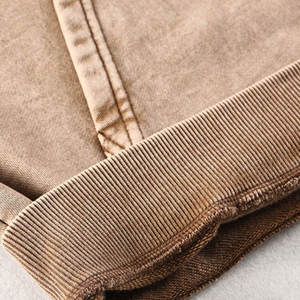 Sweat à capuche délavé pour homme en coton, style rétro délavé, streetwear décontracté, coupe oversize avec poche avant - Product Image 5