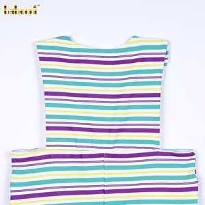 ชุดเด็กทารกชายแบบยาวธีมมาร์ดิกราส์ปรับแต่งได้ของ Babeeni ลายตัวการ์ตูนปักมือ ผ้าสแปนเด็กซ์/คอตตอน รับผลิตแบบ OEM ODM - BB3458 - Product Image 5