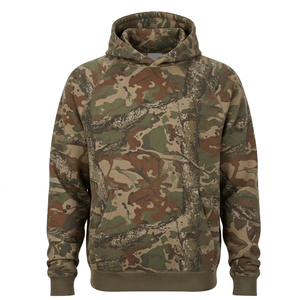 Sweats à capuche de chasse fabriqués au Pakistan, sweats à capuche de chasse de haute qualité, coupe décontractée, confort extérieur, sweats à capuche de chasse - Product Image 1