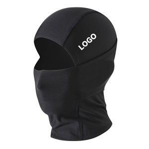 Masque de ski intégral de haute qualité pour hommes, noir et blanc, pour moto, hiver, hijab, cagoule, logo personnalisé - Product Image 1