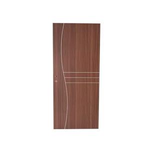 Waterproof PVC Composite Wood-plastic Interior Doors for Bathroom and Bedroom Modern Design with Finished Surface - Product Image 1