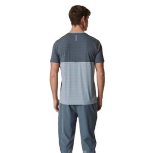 Venta al por mayor caliente transpirable hombres poliéster camisetas suave duradera Camiseta de manga corta para gimnasio entrenamiento correr y ropa casual - Product Image 4