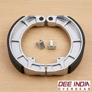 Jeu de plaquettes de frein arrière pour moto PX 125 150 200 |   Plaquettes de frein à tambour à haute friction, remplacement OEM - Product Image 2