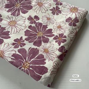 Tissu imprimé floral 100% coton pour déguisements, décoration intérieure, rideaux et couettes – Tissu léger – Achetez directement auprès du fournisseur - Product Image 5