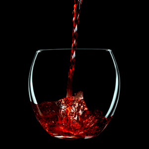 Mammoth, 800ml, vidrio de borosilicato redondo soplado a mano, diseño colorido para bebidas grandes y vino tinto - Product Image 3