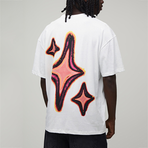 T-shirt personnalisé pour homme, imprimé sur mesure, OEM, motif graphique, streetwear, manches courtes, col rond, vêtement décontracté, haut tendance - Product Image 1