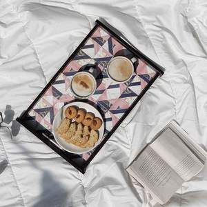 High Quality Rectangle Wooden Serving Tray Home Decor <b>Plate</b> for Food Fruit and <b>Snack</b> Serving Luxury Wooden Tray At Best Price - Product Image 6