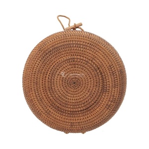Meilleure Vente : Boîte de Rangement en Rotin Naturel avec Couvercle, Panier Rond en Osier Fait Main OEM ODM pour Thé et Collations - Product Image 5