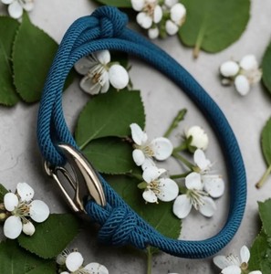 Handmade Adjustable Braided Leather & Cotton Cute Children's <b>Bracelet</b> for Anniversary - Product Image 1