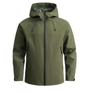 Vestes softshell personnalisées imperméables coupe-vent pour hommes, veste d'extérieur doublée en polaire, randonnée, camping, vêtements de travail, veste de sport d'hiver - Product Image 3