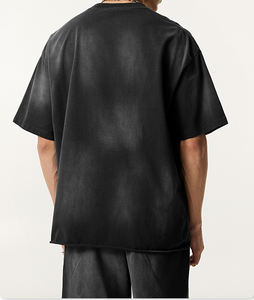 Camisetas de Algodón con Estampado Gráfico, Lavado Ácido, Estilo Vintage, Unisex, Talla Grande, Personalizables, de Alta Calidad para Hombre - Product Image 3