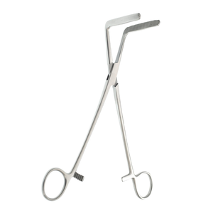 Pinza Pedicular Wertheim-Cullen de 8-1/2 Pulgadas con Mordazas en Ángulo Recto de 2 Pulgadas de Largo, Pinza Quirúrgica Ginecológica Manual para Vasos, de Acero Inoxidable - Product Image 3