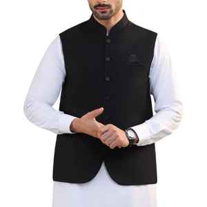 ชุดเสื้อผ้าชาลวาร์ คามีซ แขนยาวสำหรับผู้ชาย สีพื้น ผ้าฝ้าย สามารถปรับแต่งโลโก้และพิมพ์ลายได้ ออกแบบชุดชาลวาร์ คามีซของคุณเอง - Product Image 1