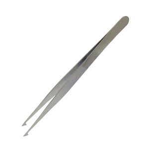 Pinzas Profesionales de Acero Inoxidable de 2 Piezas para Pestañas y Cejas, con Logotipo Personalizado, Alta Calidad, Punta Puntiaguda para Maquillaje - Product Image 5