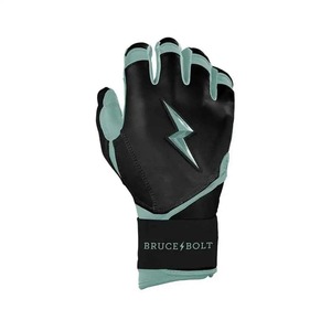 Guantes de Bateo de Cuero de la Serie Signature Negros y Verdes con Puño Largo, Color Rosa |   Pro Grip Premium Máxima Adherencia 2026 Nuevo Abril - Product Image 4