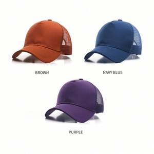 Gorras de Béisbol de Diseño Deportivo para Exteriores, con Forro de Satén, Visera Curva Vintage, Personalizables, Bordado 3D, Tejido de Malla de Secado Rápido - Product Image 4
