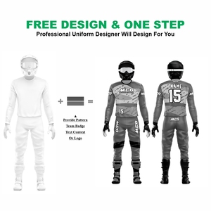 Traje de Motocross Unisex MCG de Manga Larga, Impresión por Sublimación, Secado Rápido, Transpirable, Tallas Grandes, % Poliéster, Equipo para Adultos para ATV y Carretera - Product Image 2