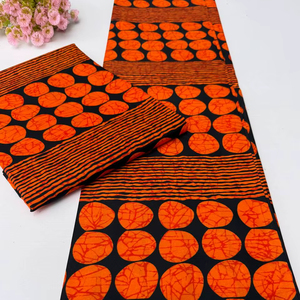 Premium Mozambique African Wax Print & Ankara Cotton Twill Fabric Inspired Patterns for Boys Clothing Fashion - Product Image 1