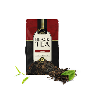 Té Negro de Exportación Internacional en Hojas Sueltas, Bebidas Saludables Premium, Bolsas con Cierre de 200g, Empaque de Té - Product Image 1