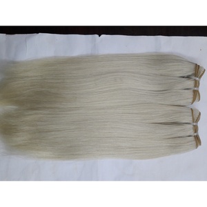 ต่อผมแท้แบบเวอร์จิ้นอินเดียนเรมี่ สีอ่อน ขนาด 10-34 นิ้ว - Product Image 1