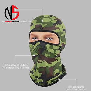 Masque de ski intégral personnalisé avec logo pour sports d'hiver, masque de cyclisme extérieur avec technique de sublimation de style designer, logo personnalisé 2026 - Product Image 3