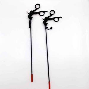 Pince bipolaire manuelle réutilisable en acier inoxydable à double action Grip Surgical GS-DF-0010 pour la chirurgie générale 1 - Product Image 2