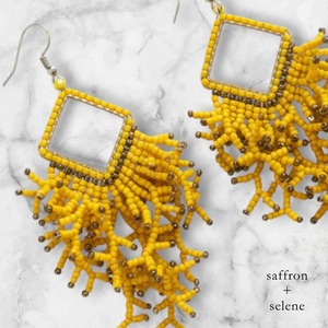 Antique Creations Fashionable Handmade <b>Embroidery</b> Beaded Earrings Smooth Finish Global Market Jewelry High Performance Wholesale - Product Image 6