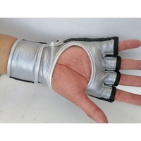PARANA K1 Ensemble de gants MMA en cuir à paume ouverte pour enfants Gants de boxe et de sparring pour enfants 2 paires d'équipement d'arts martiaux