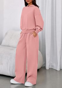 <b>Women's</b> Oversized <b>Hoodie</b> Tracksuit Set Premium Fleece <b>Hoodie</b> Jogger Set For <b>Women</b> <b>Women's</b> Athleisure <b>Hoodie</b> And Sweatpants Set - Product Image 2