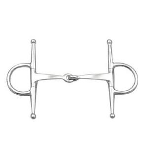Bocado completo para caballo de acero inoxidable, antiapriete, para entrenamiento, con mejor control de dirección, bocado para jockey - Product Image 5